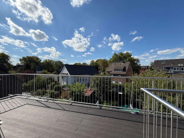 Modernisierte 3 Zimmer Wohnung in Neuss – Terrasse mit Ausblick