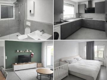Modernisierte 4 Zimmer Wohnung – Kernsanierung 2021