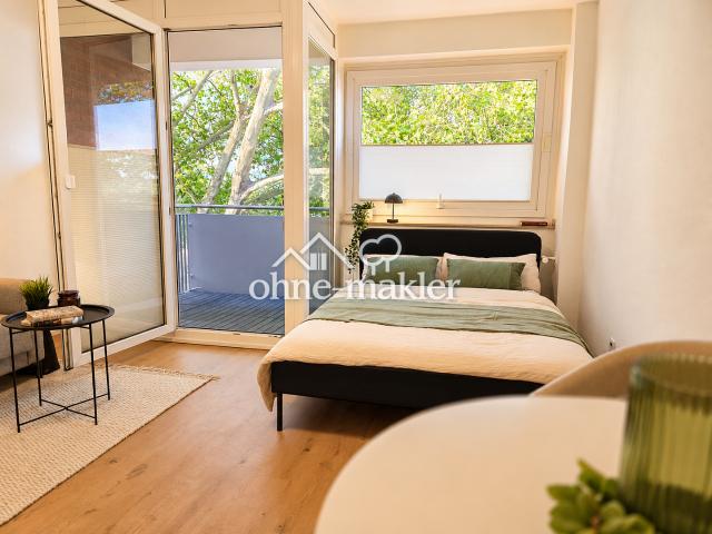 Modernisiertes Apartment mit Balkon und Gartennutzung | Kapitalanlage heute – Eigennutzung später