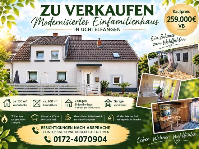 Modernisiertes Einfamilienhaus in Uchtelfangen