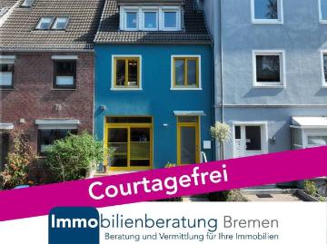 Modernisiertes Reihenhaus mit viel Platz, Dachterrasse und hochwertiger Ausstattung in Findorff