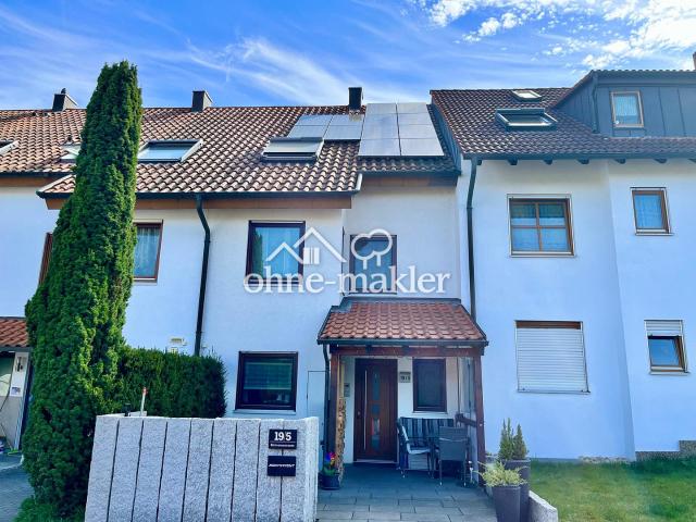 Modernisiertes Reihenmittelhaus mit PV Anlage