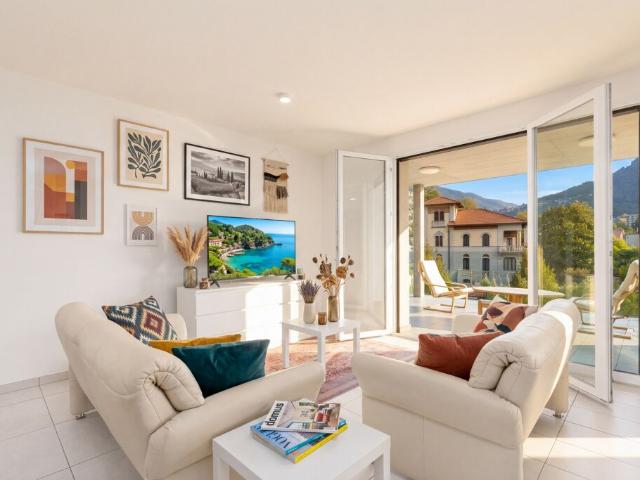MODERNISSIMO ELEGANTE 3.5 LOCALI CON AMPIO BALCONE A BALERNA