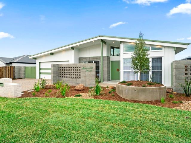 Modernist Inspired Living With Room For The Van