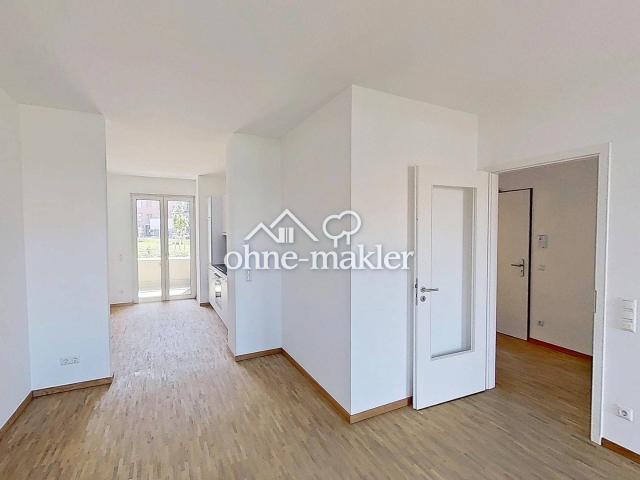 Modernität trifft Komfort: 2 Zimmer Neubauwohnung mit EINBAUKÜCHE, LOGGIA und TERRASSE