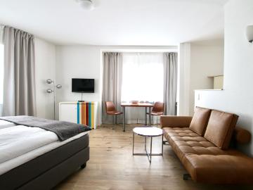 Studio apartment in the Belgian Quarter