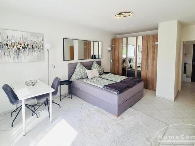 Modernly furnished 1 room apartment with big balcony in Laim