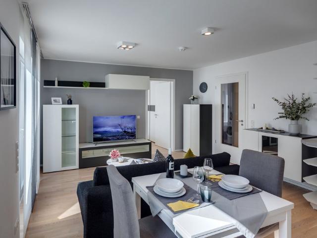 Modernly furnished 2 room apartment