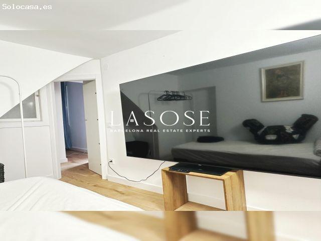 Moderno apartamento amueblado de dos dormitorios en alquiler al lado del metro Santa Eulalia