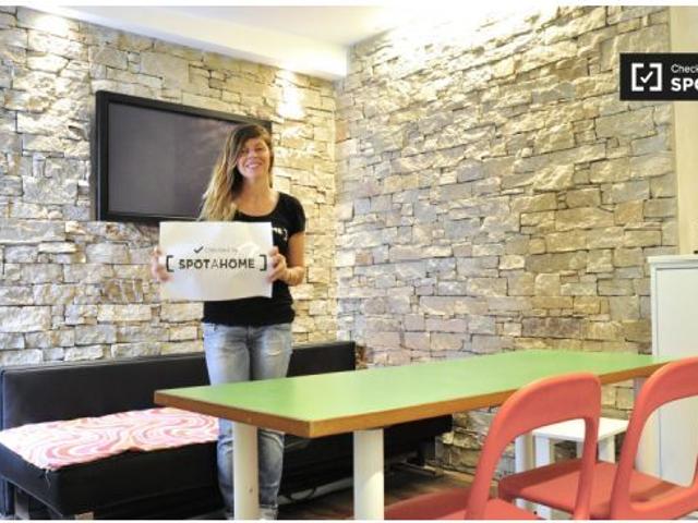 Moderno apartamento de 1 dormitorio con gran terraza en alquiler en El Born