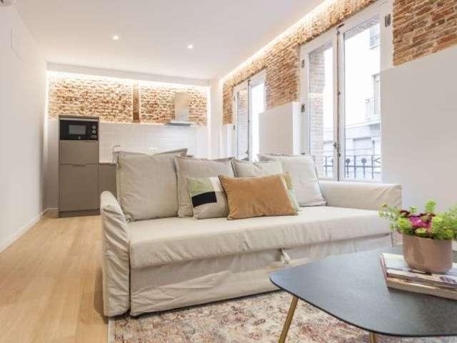 Moderno apartamento de 1 dormitorio en alquiler en La Latina, Madrid