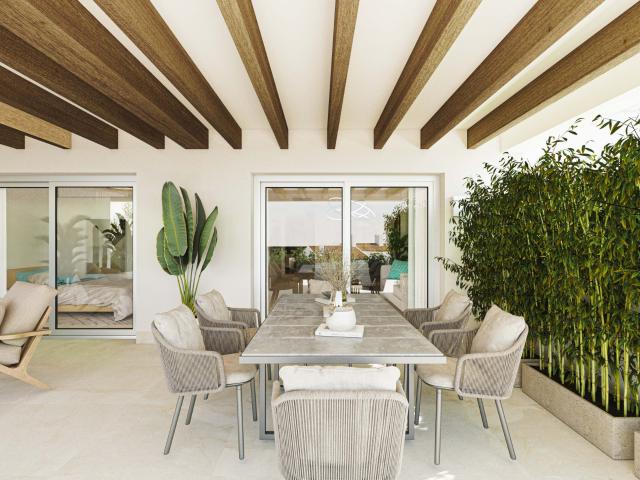 Moderno apartamento en planta baja con 3 dormitorios y 2 bañ. 127m² Benahavís