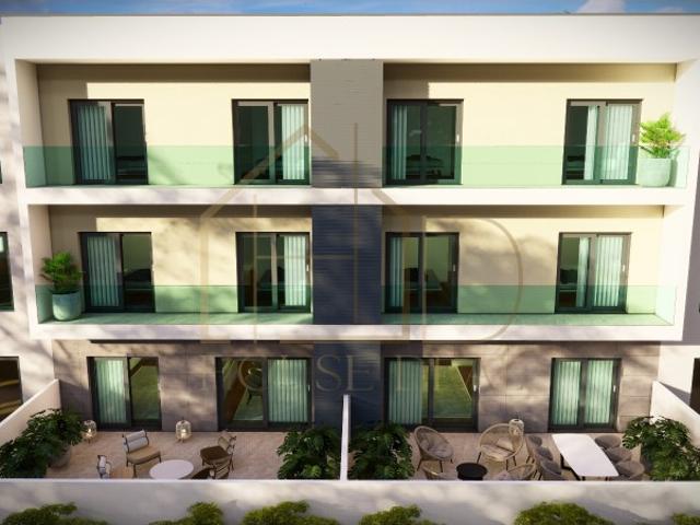 MODERNO Apartamento T1 com terraço no Pinhal do General. Fernão Ferro