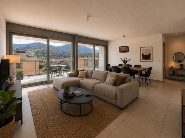 Moderno appartamento 2.5 locali con ampia terrazza a Gravesano