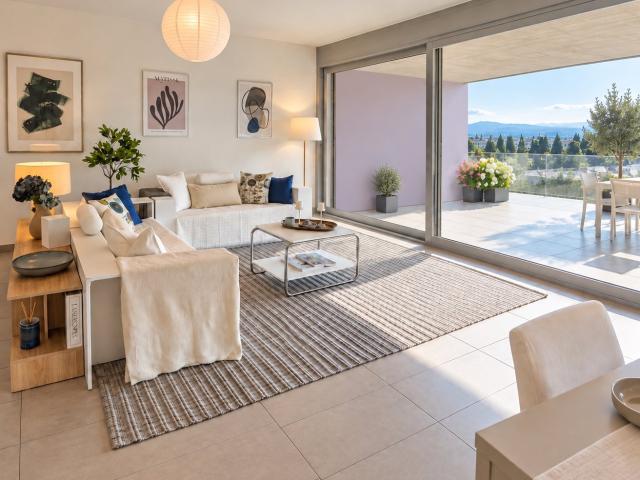 Moderno appartamento 2.5 locali con ampia terrazza a Gravesano