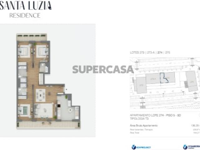 Moderno. Central, para viver ou investir