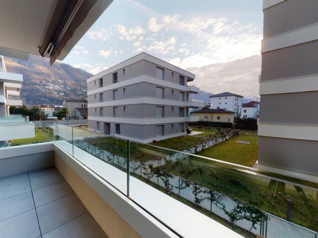 Moderno con terrazzo nella Residenza Parco Gerretta
