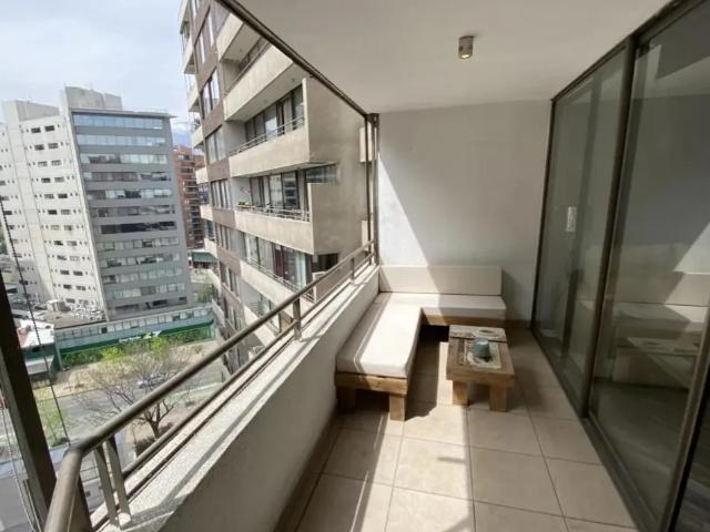 Moderno departamento amoblado en las condes