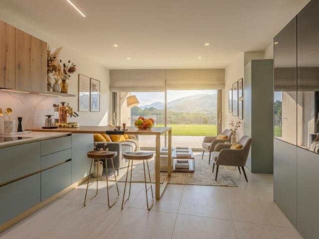 MODERNO E AMPIO 2.5 CON GIARDINO PRIVATO A PONTE CAPRIASCA