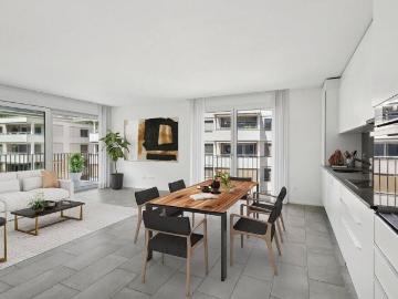 Wohnung mieten in Via Gerretta, Paradiso - Parkplatz