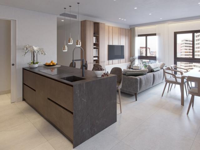 Moderno estudio en un exclusivo proyecto de viviendas de lujo en Huelin, Malaga