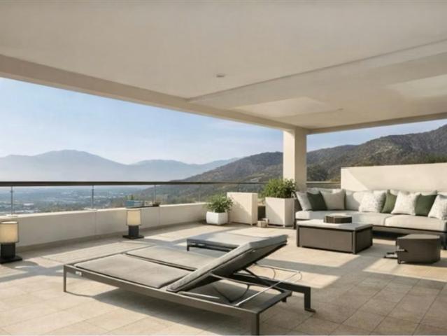 Moderno penthouse duplex con gran vista | 3 dormitorios por 17900.00 en Las Condes