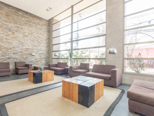 Moderno 1d1b con terraza en estación central | 1 dormitorios por 1470.00 en Estación Central