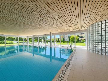 MODERNO 3.5 CON 2 GIARDINI, PISCINA E PALESTRA A PREGASSONA