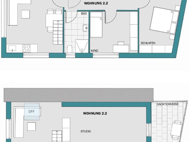 Moderene Neubauwohnung in Wiesenbach