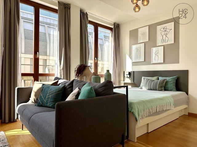Modisch möbliertes und charmantes Studio Apartment in der Innenstadt von Leipzig mit Balkon