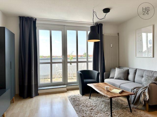 Modisch möbliertes und charmantes Studio Apartment mit Dachterrasse in Leipzig