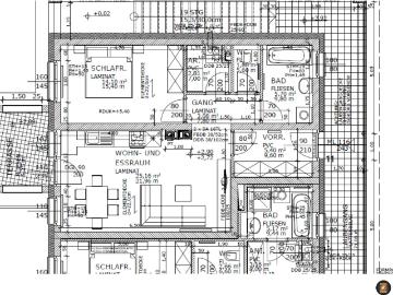 Mogersdorf: Ruhige Wohnung mit Terrasse