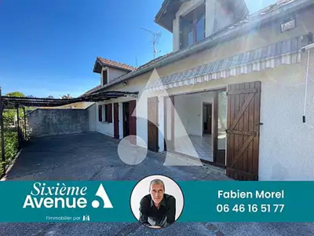 Moirans en Montagne 39260 Achat / Vente maison 7 pièces t7 au dernier étage jardin