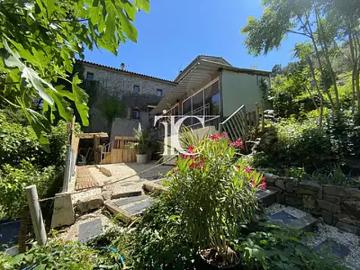 Molières sur Cèze 30410 Achat / Vente maison 7 pièces t7 piscine terrasse