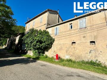 Molières sur Cèze GARD * SOUS OFFRE * Maison a renover au 2 etages et cave