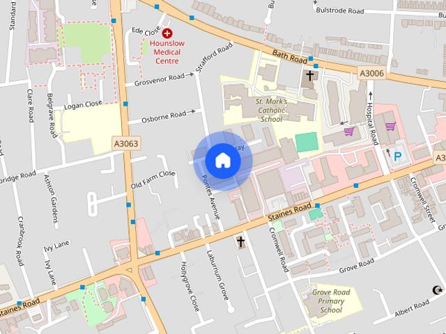 Pontes Avenue, Hounslow, Greater London, TW3