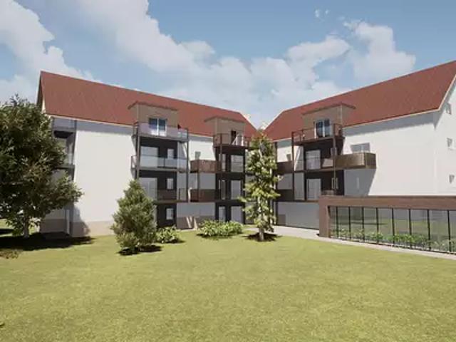 Molsheim 67120 Programme neuf appartement neuf à vendre t1 LMNP