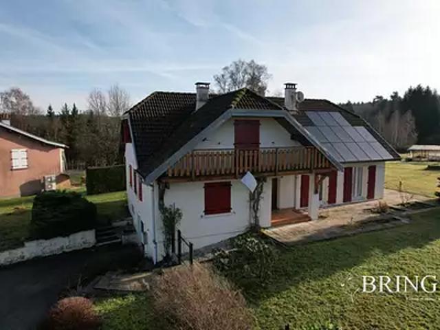 Mortagne 88600 Achat / Vente maison 9 pièces t9 terrasse parking