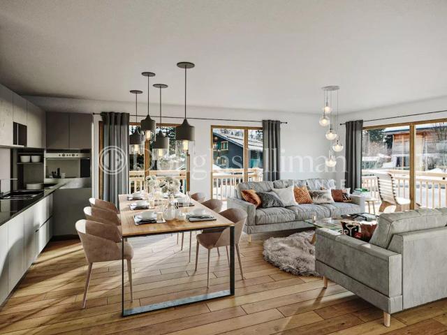 Essert Romand Un duplex T5 neuf 117m² Morzine Avoriaz