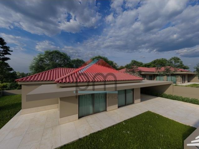 Moradia moderna em construção