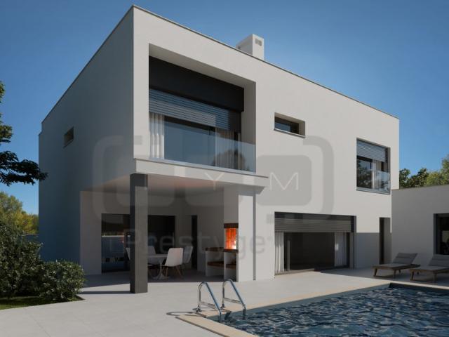 Moradia moderna T4 com piscina junto ao Parque do Bonito no Entroncamento