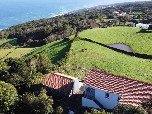 Moradia com Vista Panorâmica sobre o Oceano T4 + T0 – Ribeirinha, Ilha do Pico
