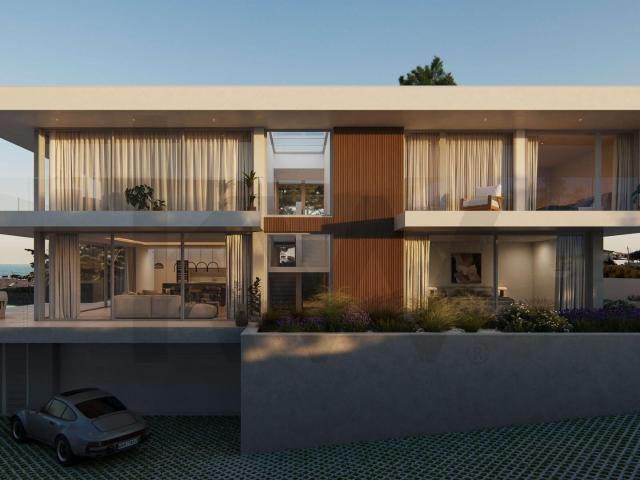 Moradia Contemporânea em fase final de construção nas Azenhas do Mar