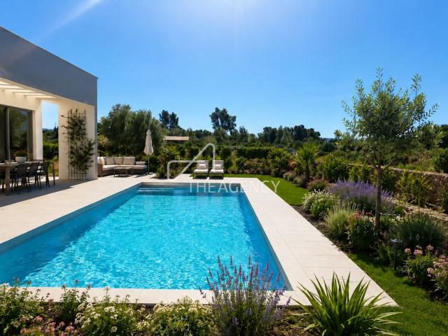 Moradia contemporânea moderna T4 com piscina privada, furo d. 396m² Alcantarilha e Pêra