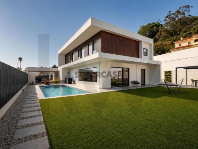 Moradia de Arquitetura Ecológica A+ com piscina salgada 20 minutos de Lisboa