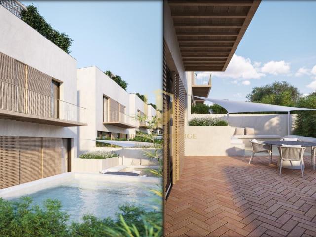 Moradia de luxo na Fuseta com piscina privativa, rooftop e vista Ria Formosa Em Construção Fuseta Olhão