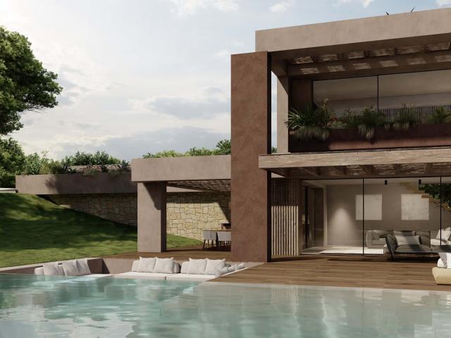 Moradia de luxo, projecto chave na mão, com vistas para o mar, no Palmares Golf, Lagos