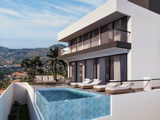 Moradia de Prestígio com Vista Deslumbrante – Funchal 230m² Monte