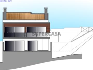Moradia em construção com bonita vista