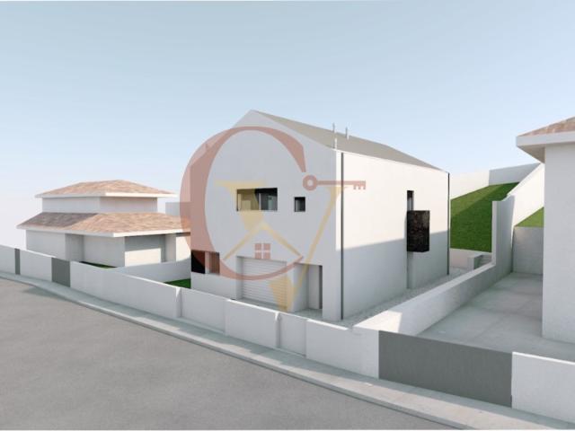 Moradia em construção com projeto aprovado, a poucos minutos do centro de Vila do Conde